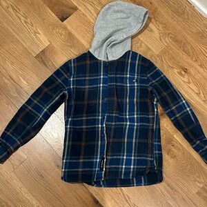 Boys Vans Medium Flannel Hoodie
